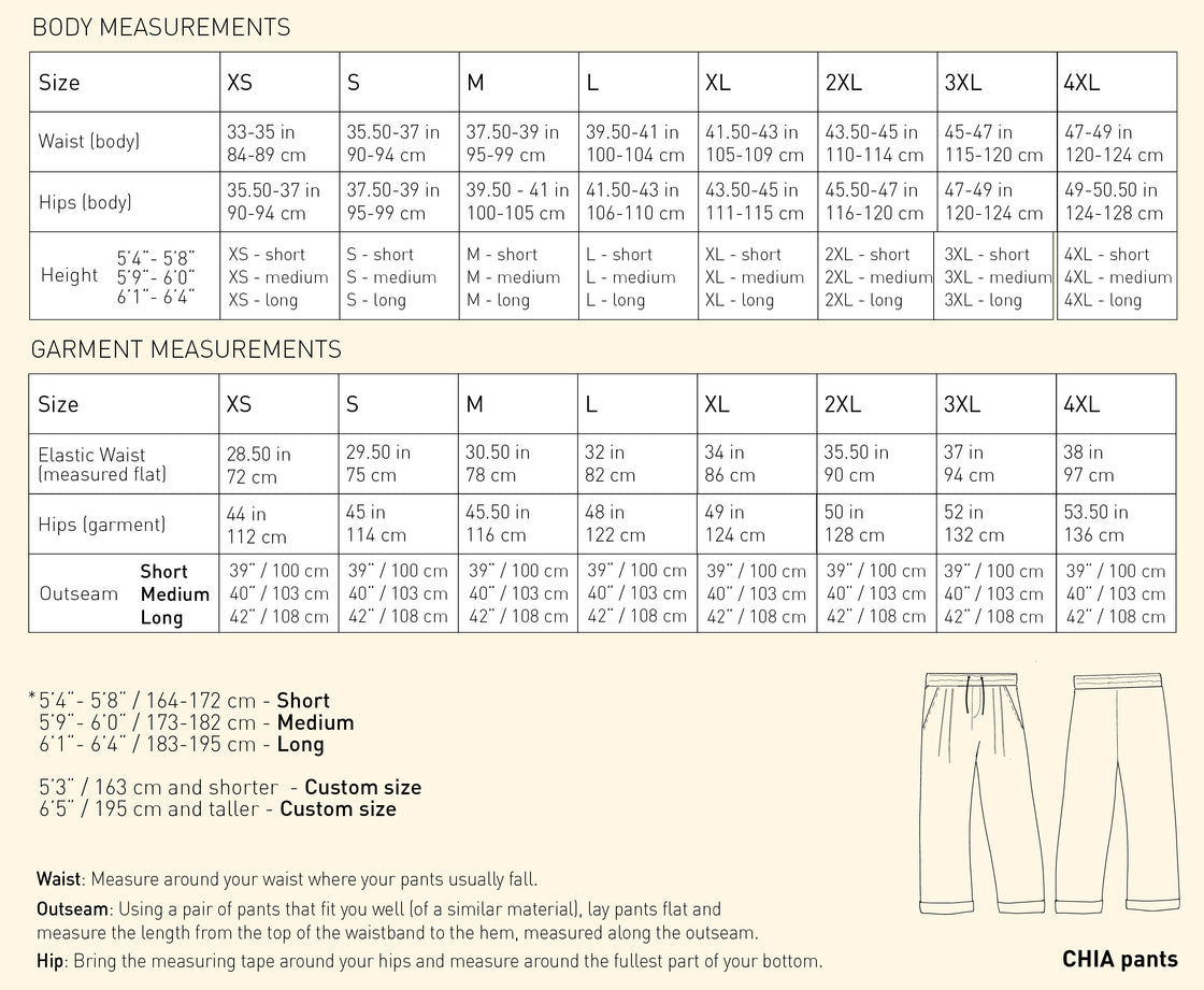 CHIA pleated linen pants