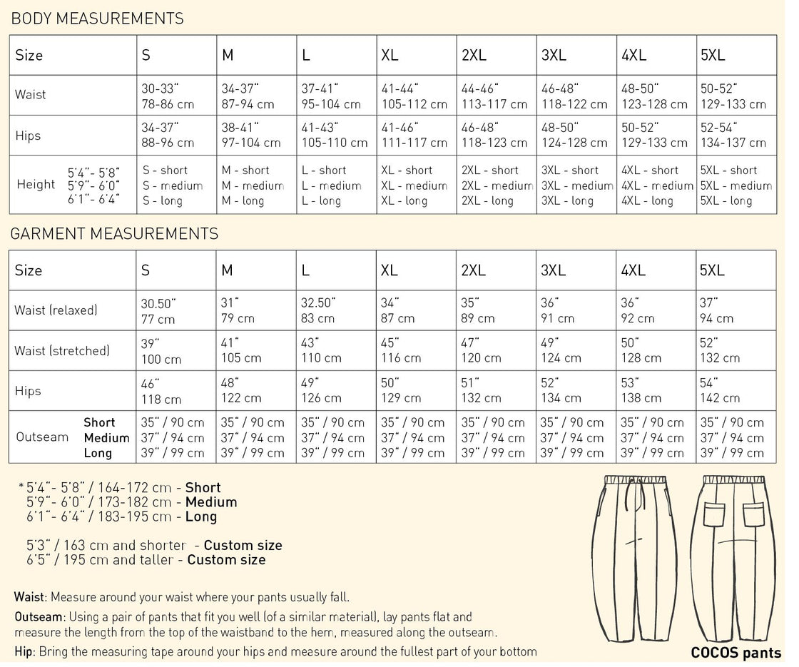 COCOS men's loose linen pants