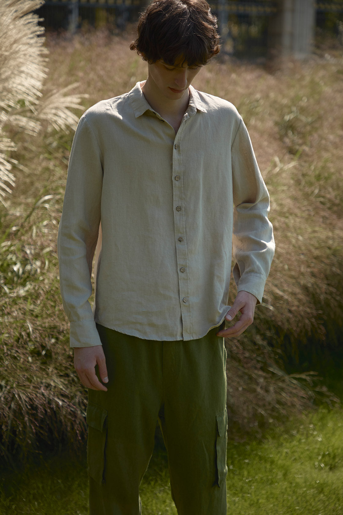 DINIZIA Linen Shirt