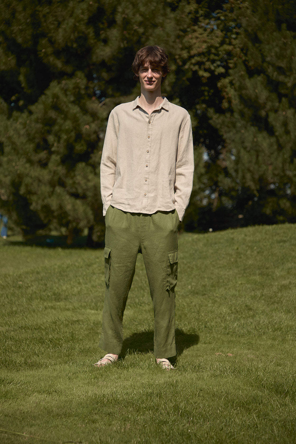 DINIZIA Linen Shirt