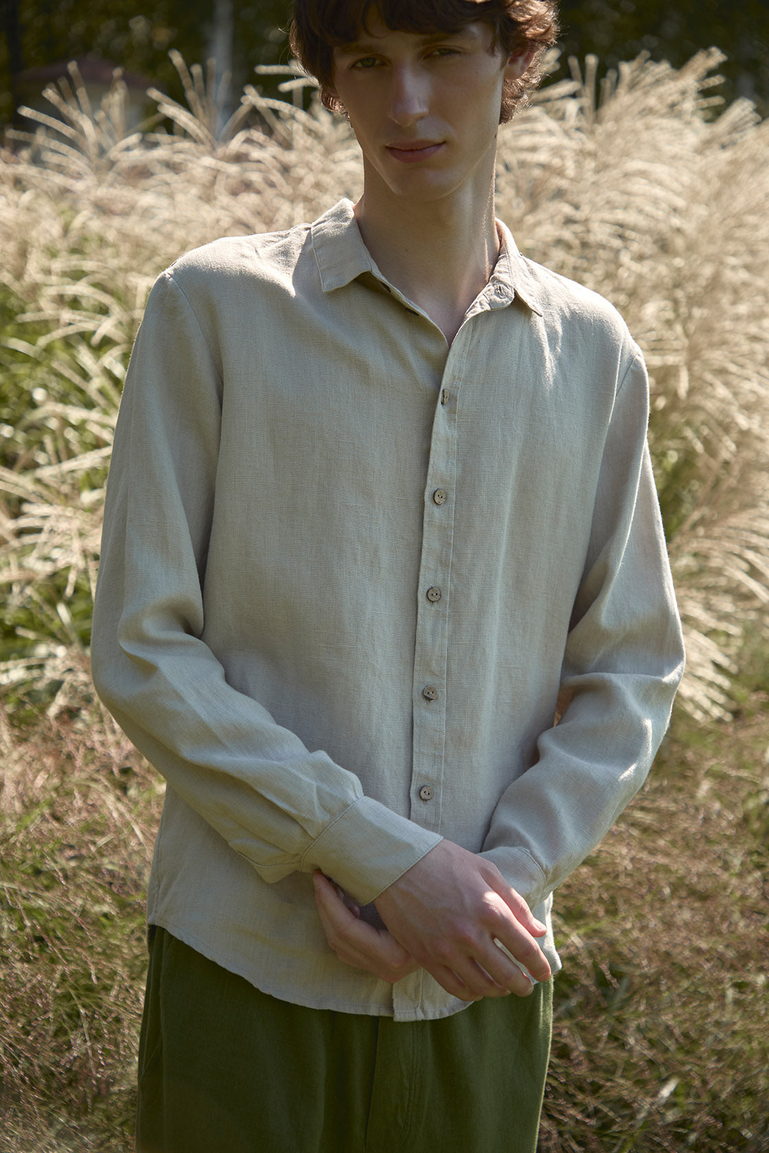 DINIZIA Linen Shirt