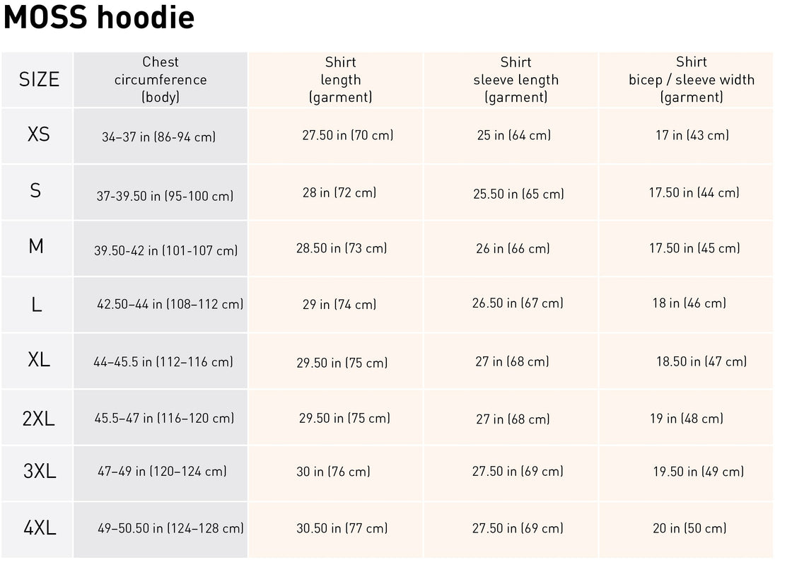 MOSS linen hoodie