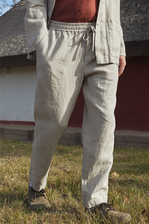 Mens Linen Chino Pants