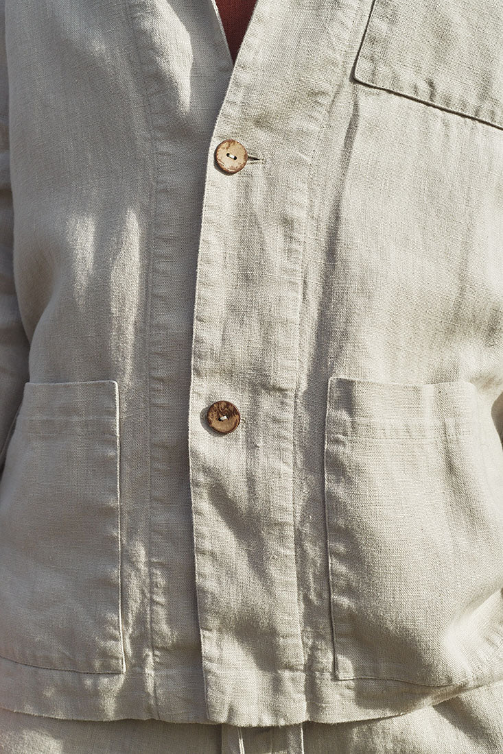 linen blazer