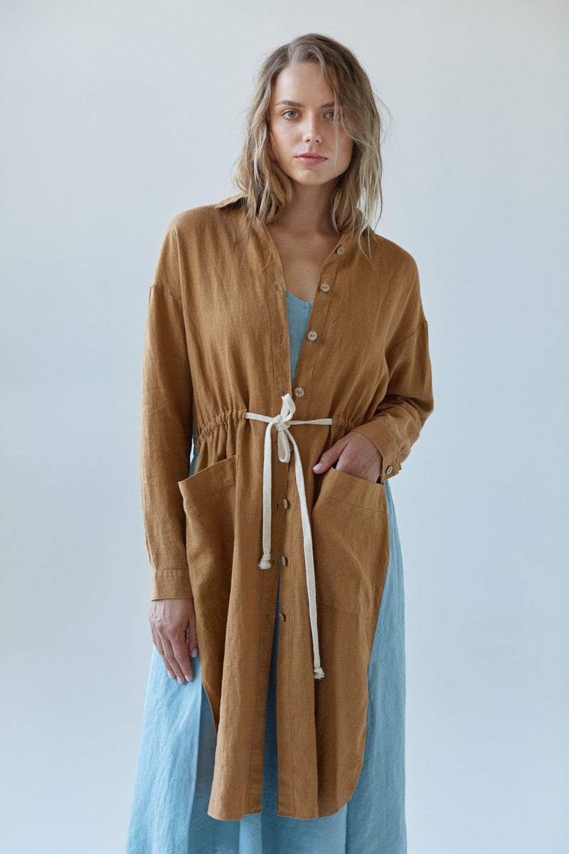 IMPERATA linen dress