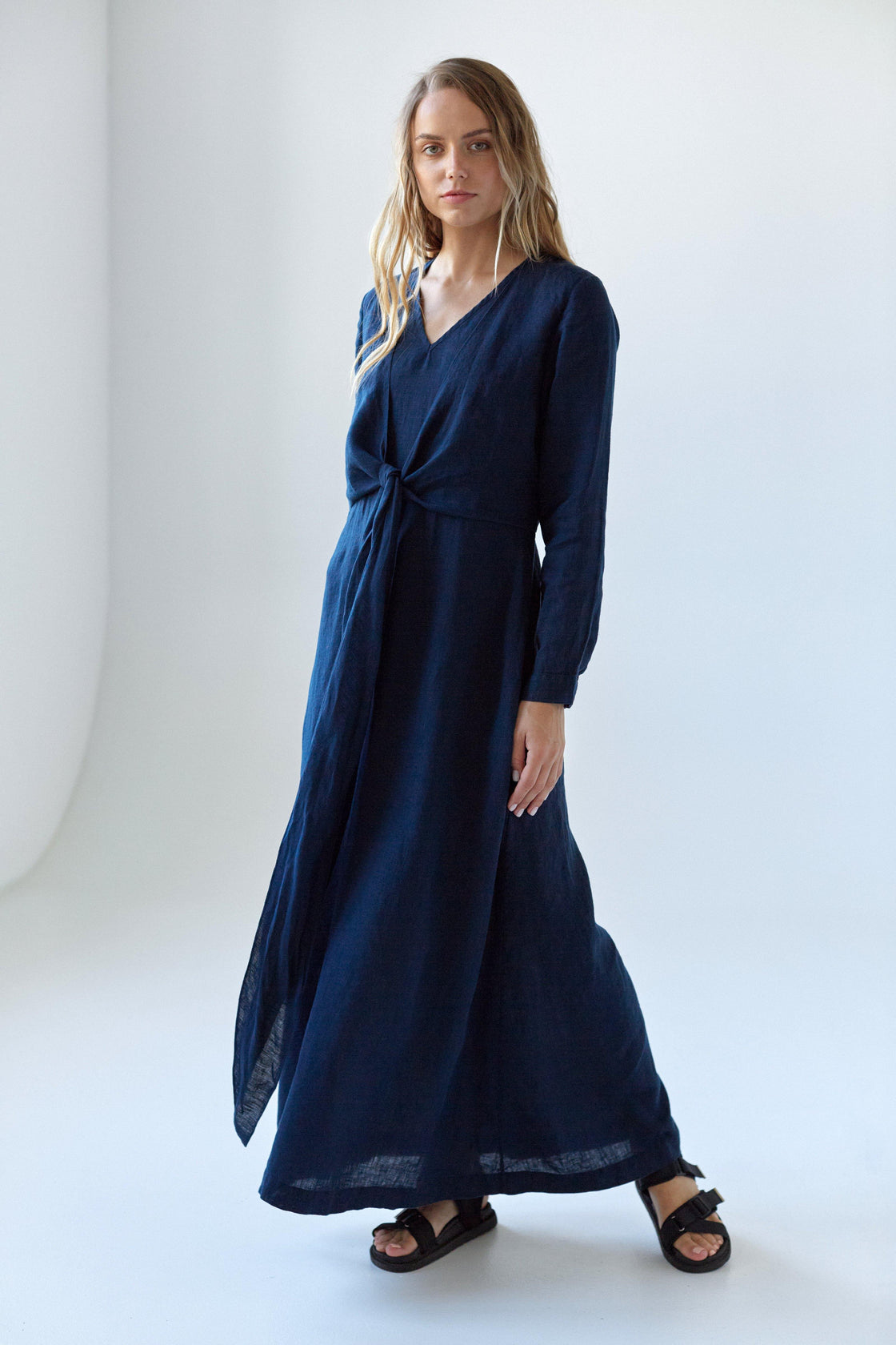 Linen Maxi Dress DIOON