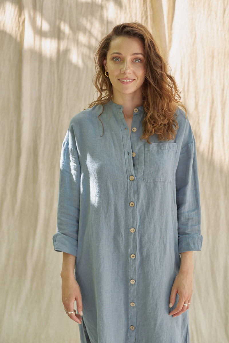 【Zimmermann】Acacia belted linen shirt dress Zimmermann Acacia belted linen shirt dress Zimmermann
