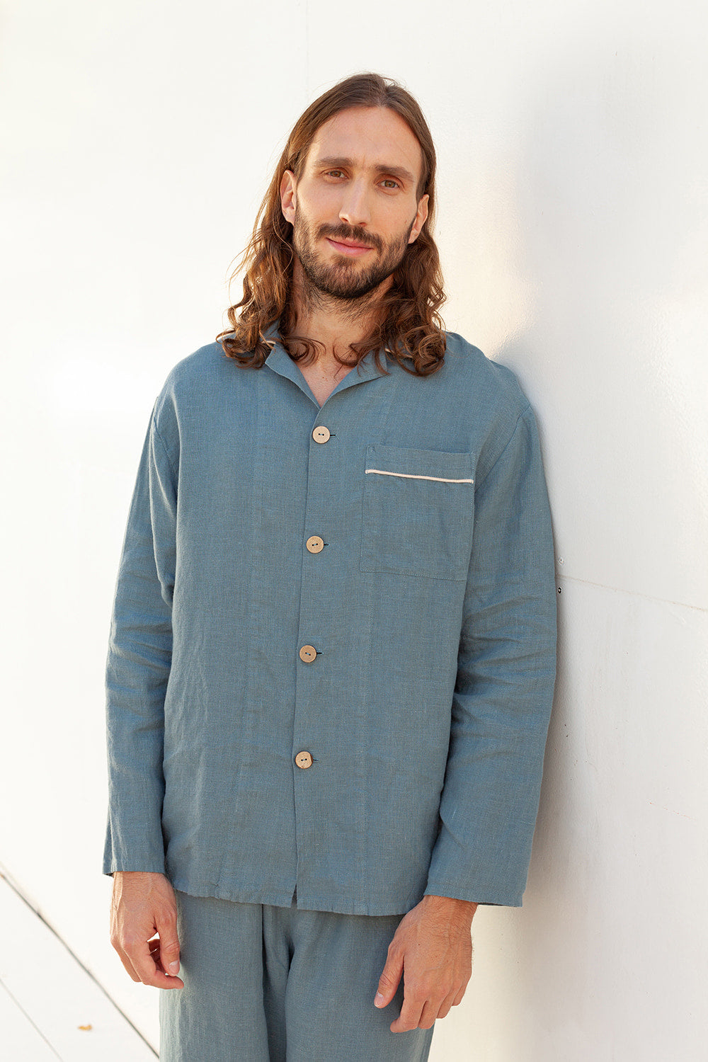 PAPAVER men's linen pj set