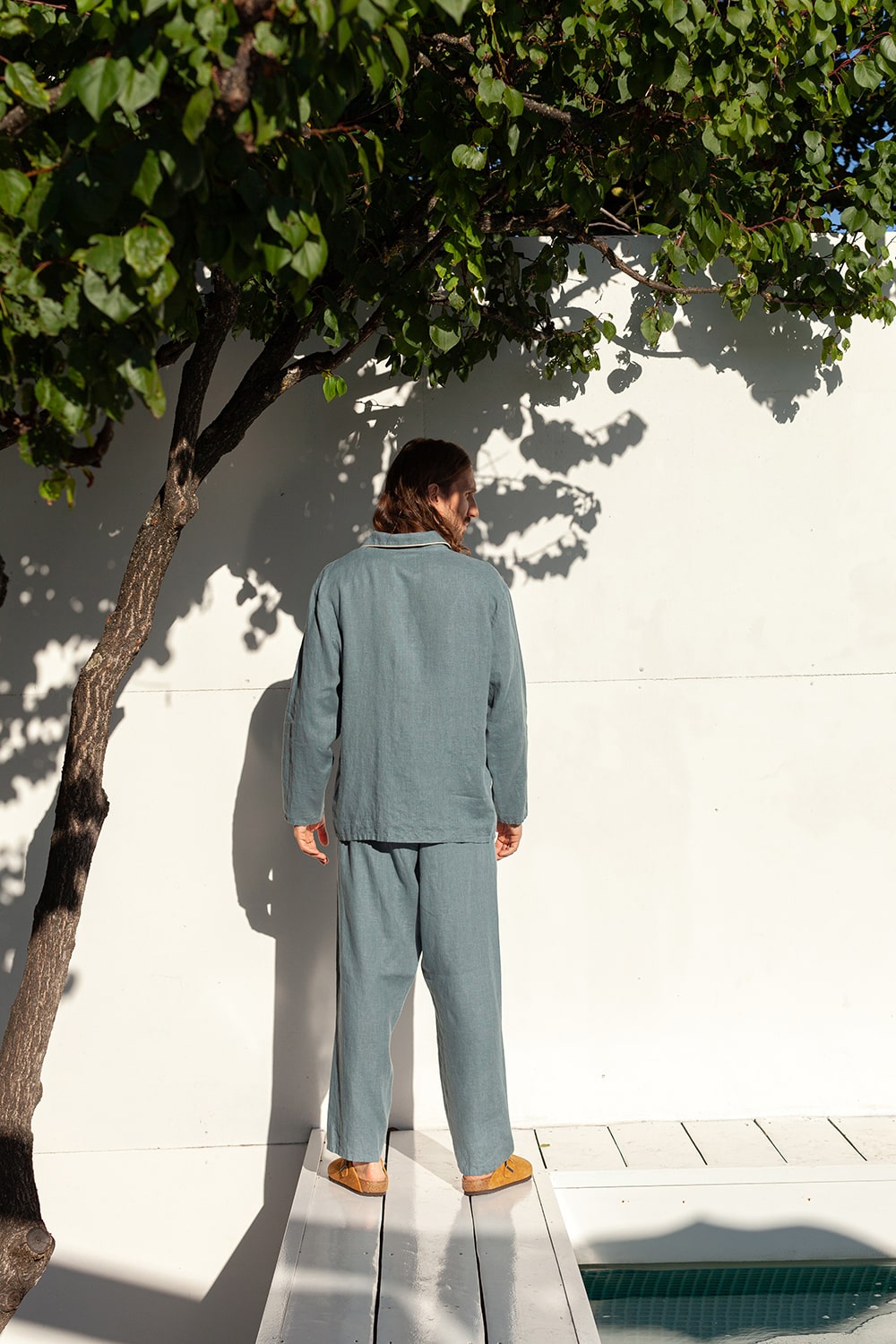 PAPAVER men's linen pj set