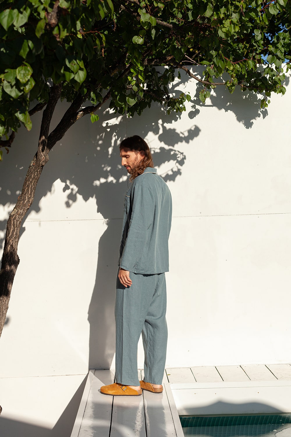PAPAVER men's linen pj set