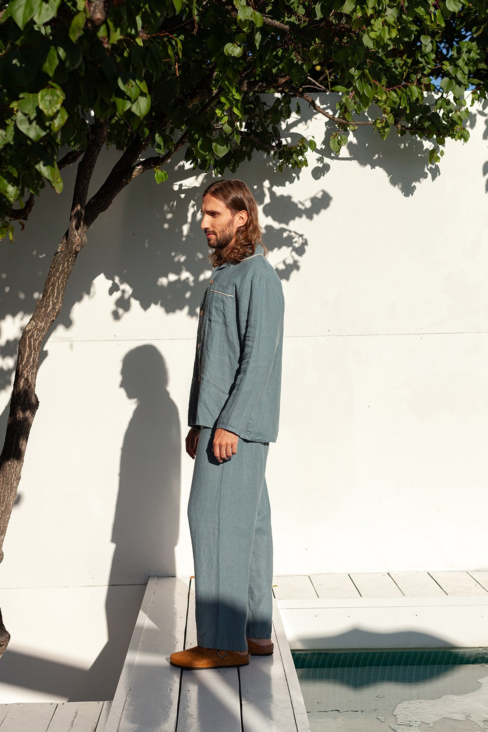 PAPAVER men's linen pj set