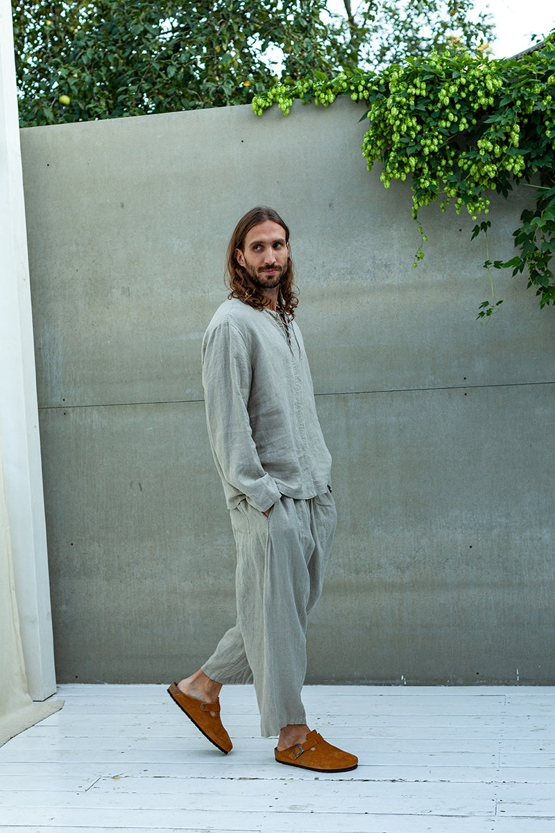 Men's linen outfit