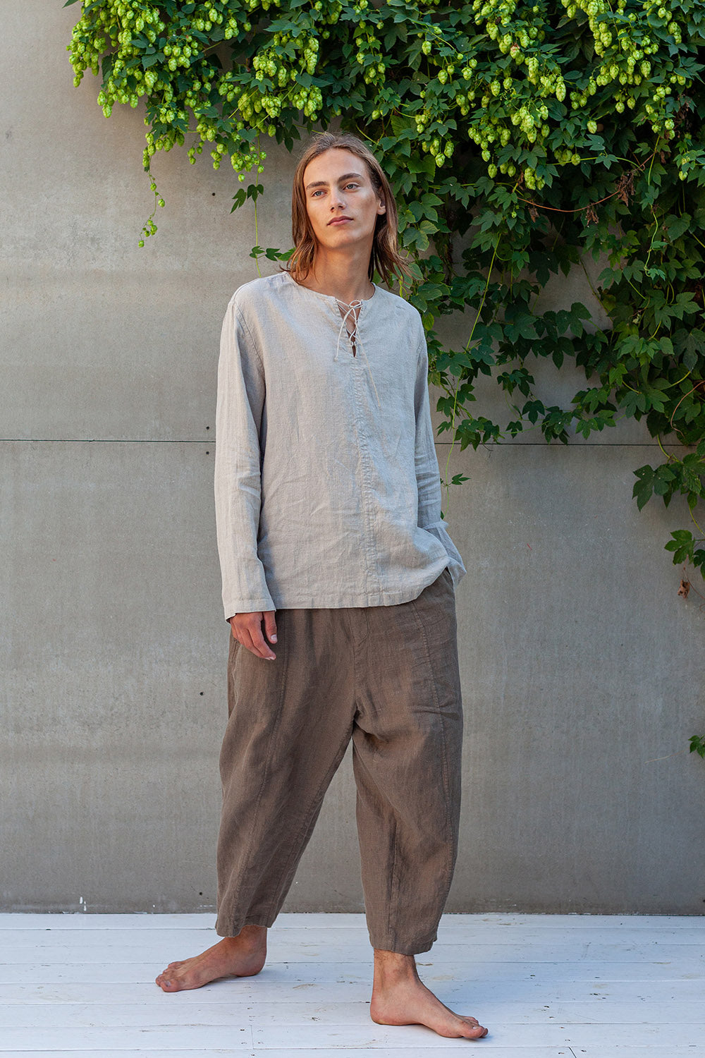 Men's boho linen pants