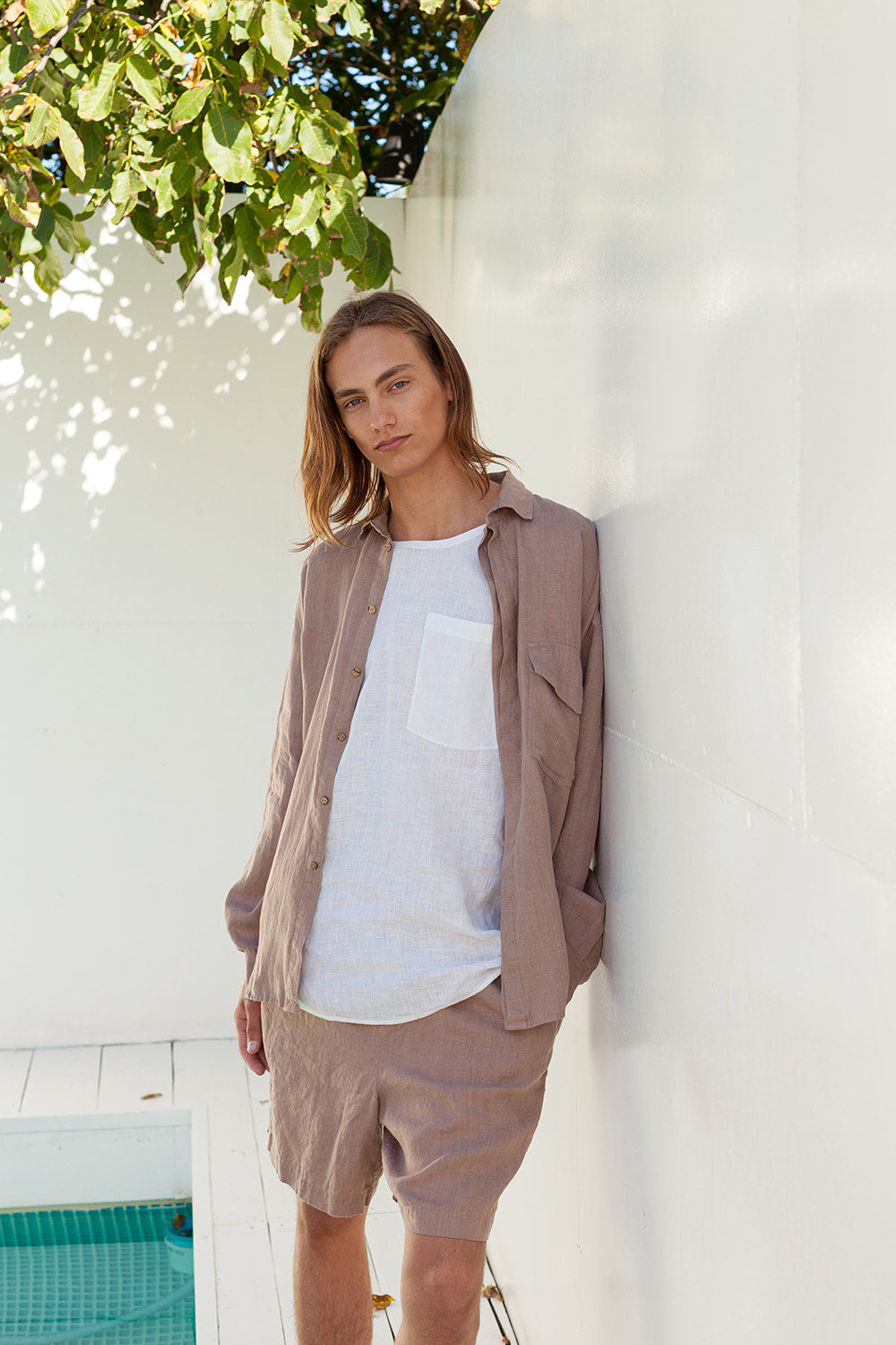 men's linen set