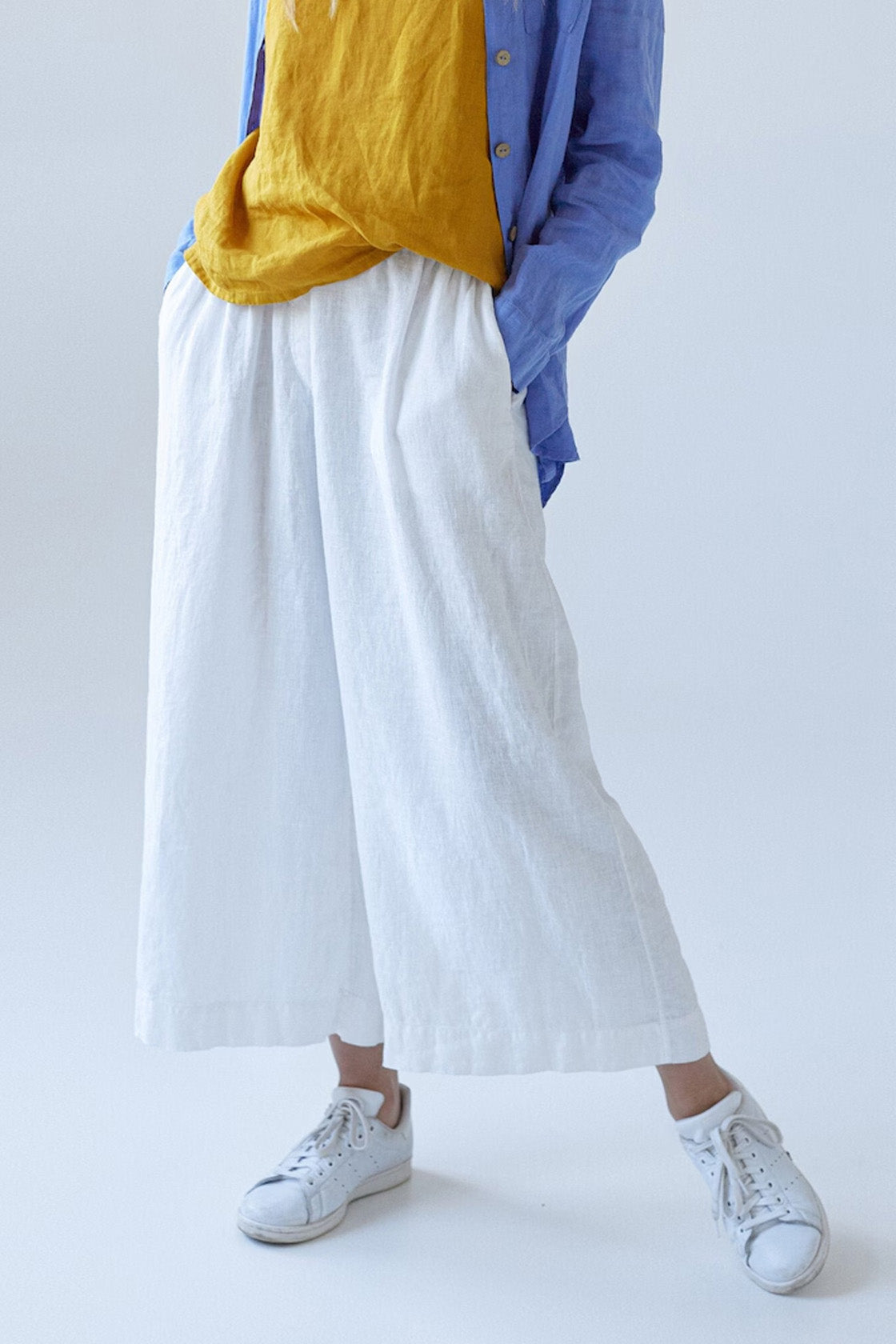  wide leg women's linen pants