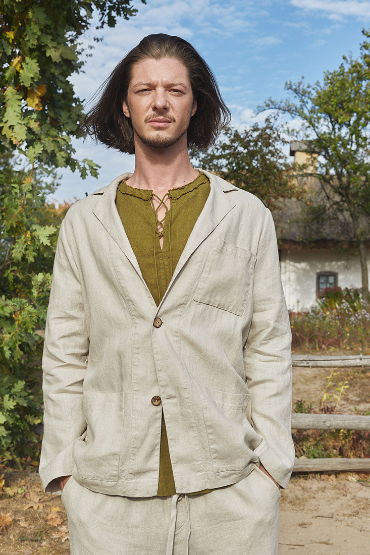 Men's linen jackets