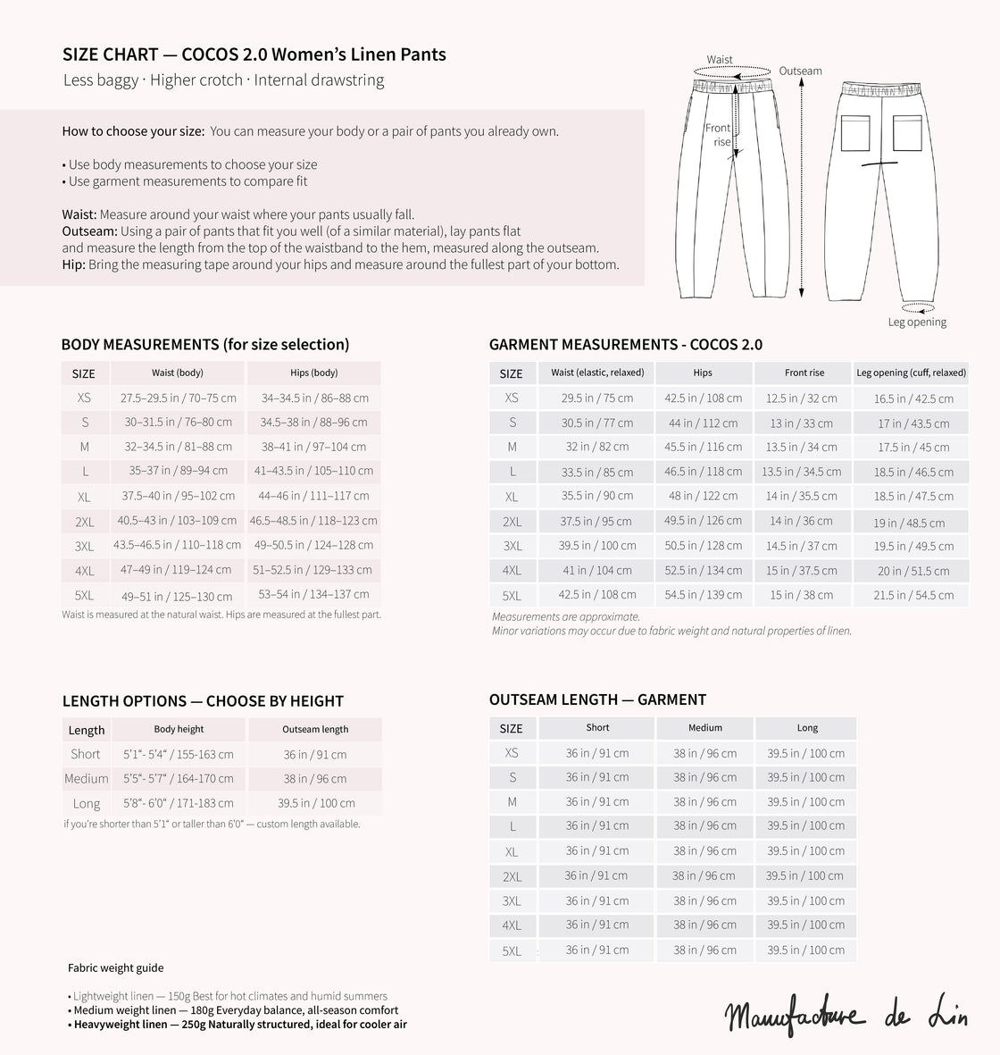 COCOS v2.0 linen pants