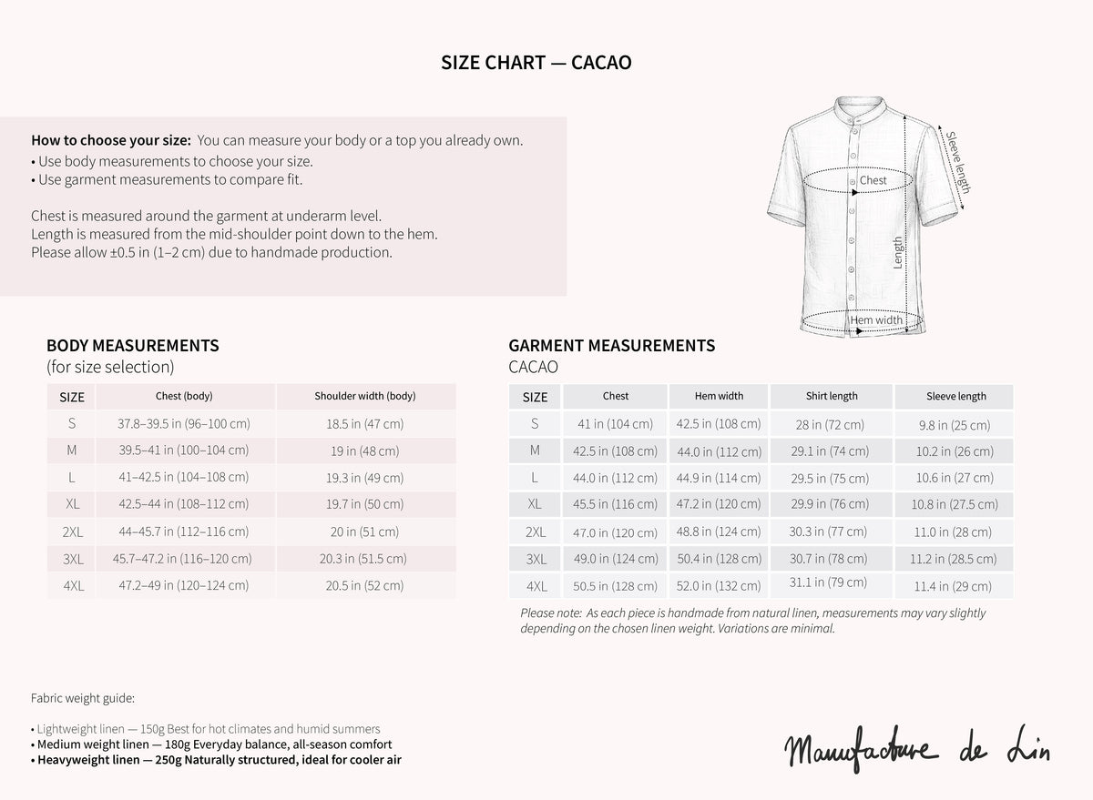 CACAO linen shirt