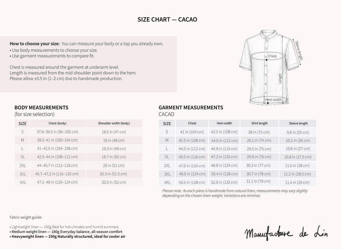 CACAO linen shirt