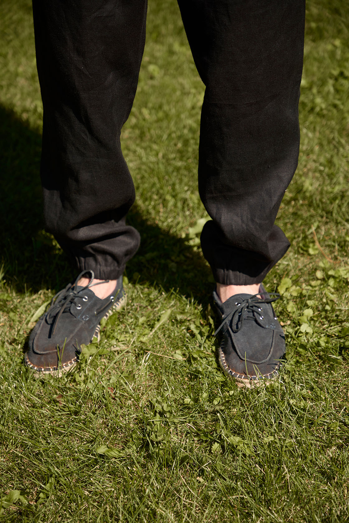 linen jogger pants men's