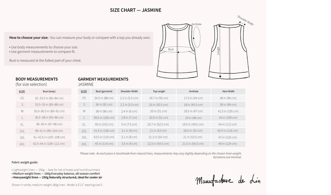 JASMINE linen crop top
