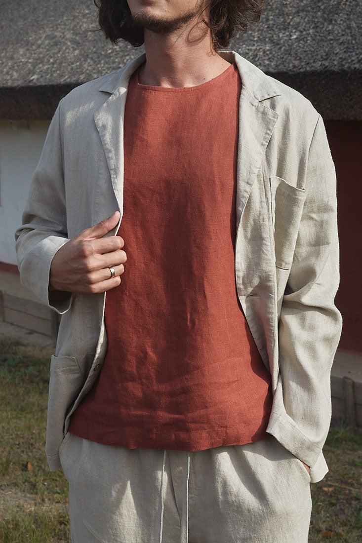 Slow リネン ジャケット サイズ【2】 linen - jacket -｜SLOW – スロウ 公式ECサイト | 革製のバッグ