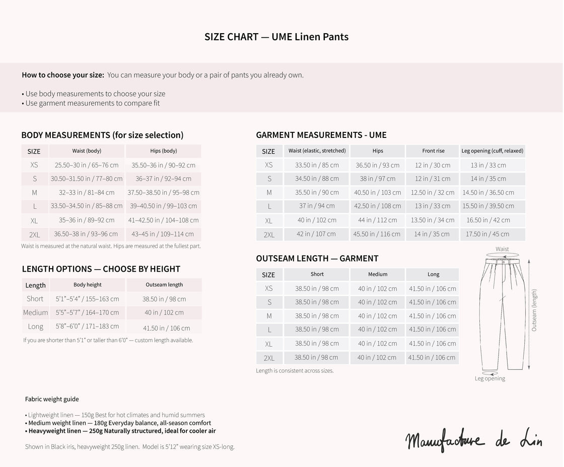 UME linen pants