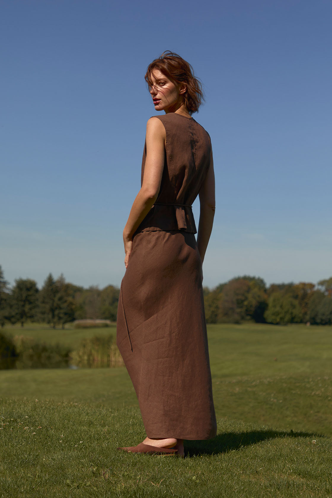 washed linen clothing womens