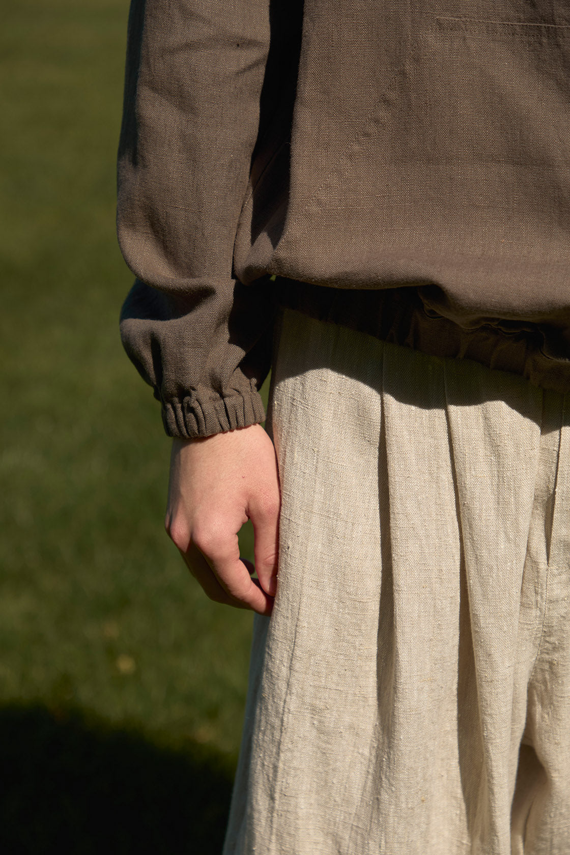 Men’s Linen Pants Pleated