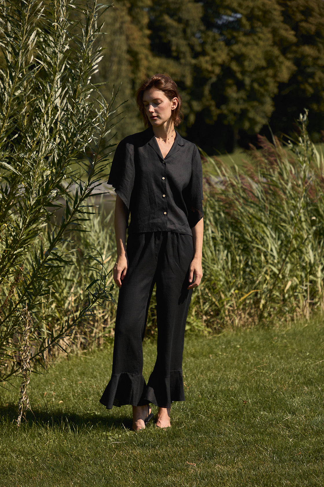 Busines Linen Blouse