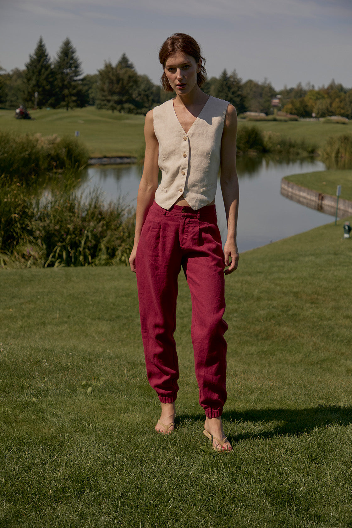  linen pants jogger style