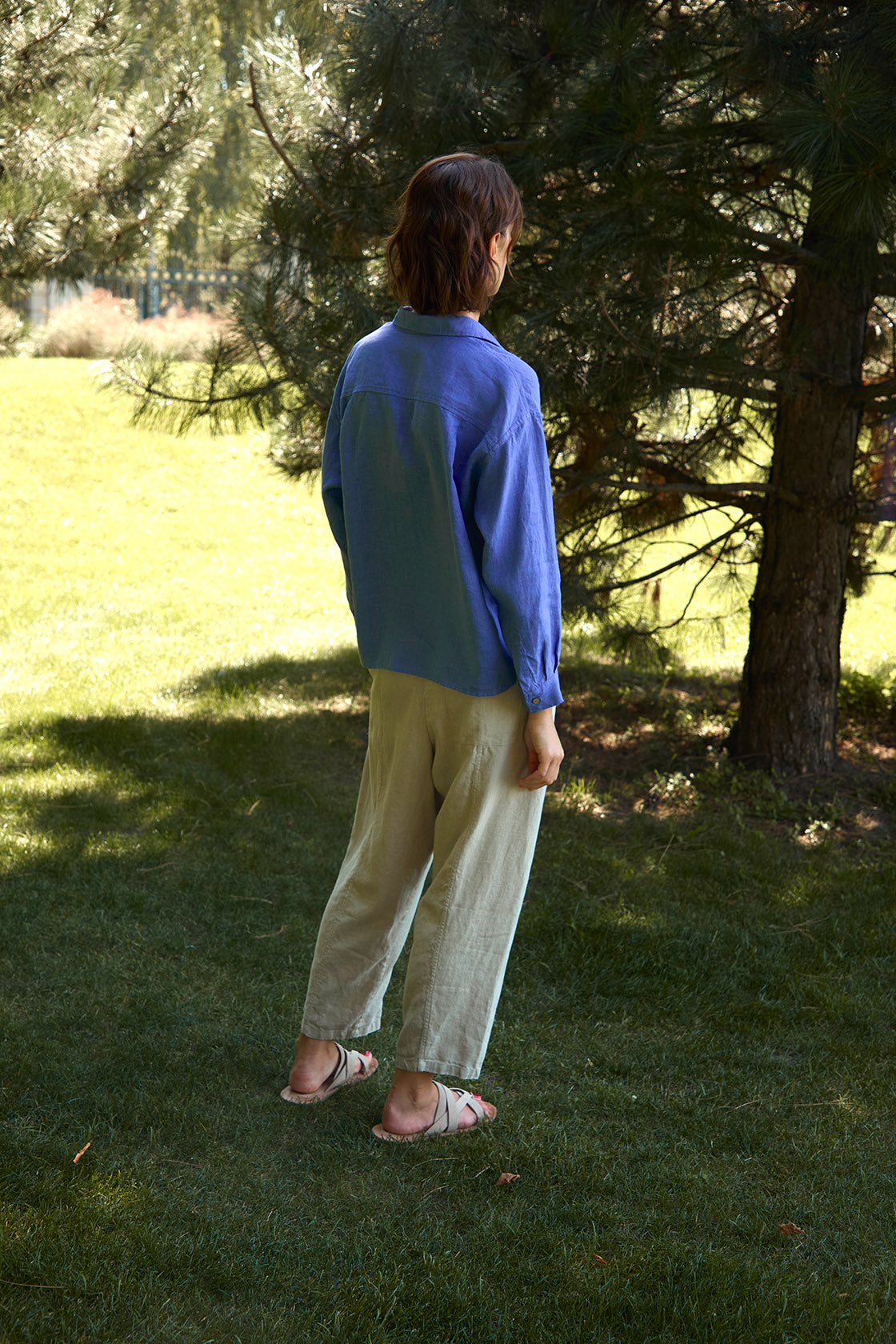 Women's Linen Outfit Casual