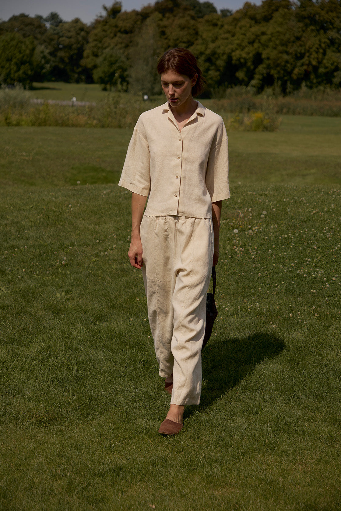 Women's linen casual outfits
