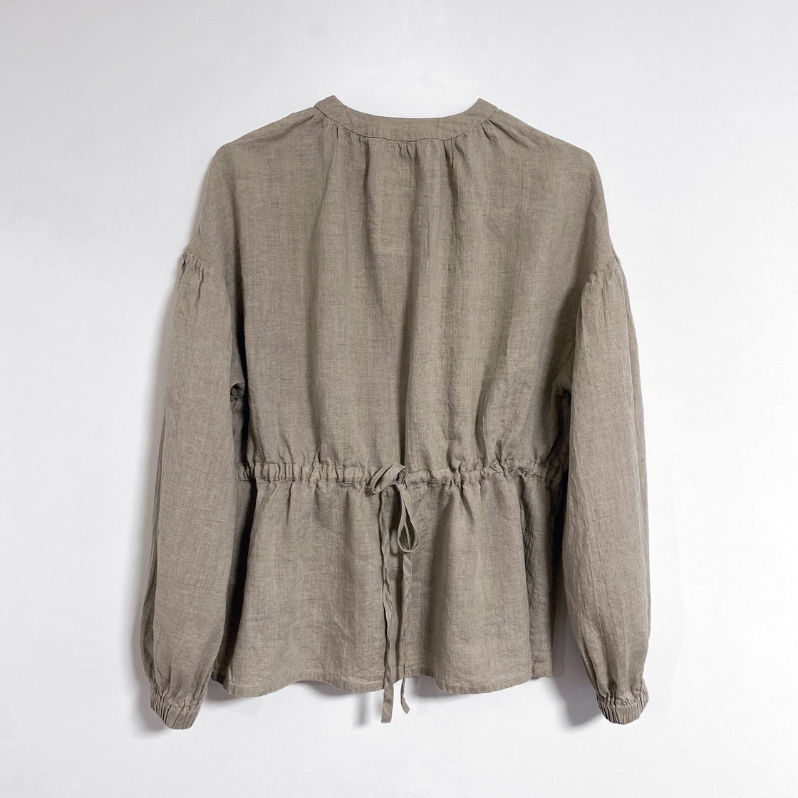 women's undyed linen shirt - Manufacture de Lin